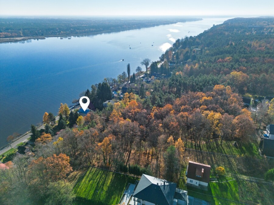 powiat legionowski, Serock, Rybaki, Bajkowy widok na jezioro w 1 linii brzegowej