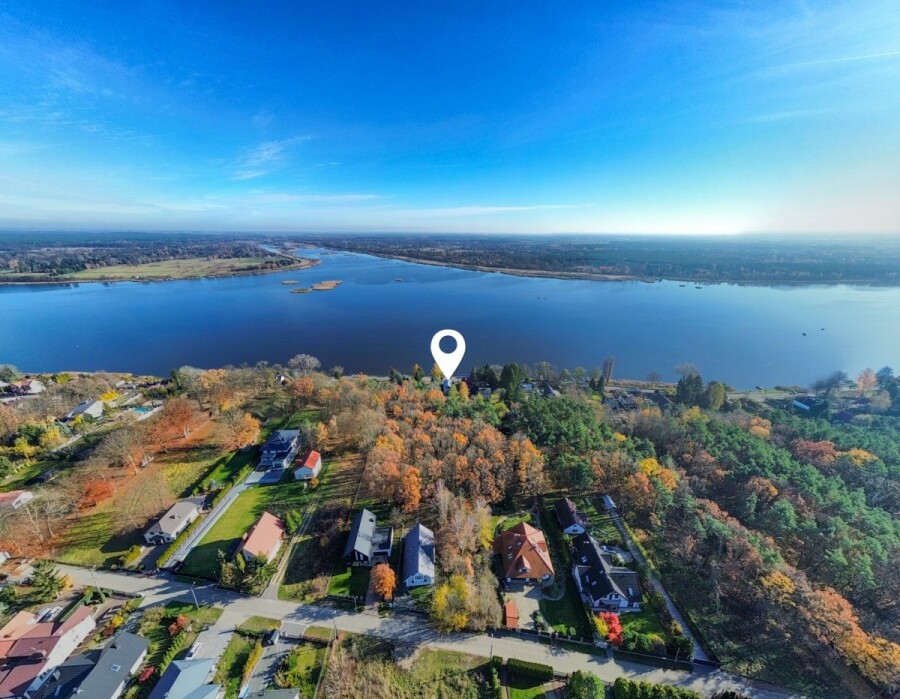 powiat legionowski, Serock, Rybaki, Bajkowy widok na jezioro w 1 linii brzegowej