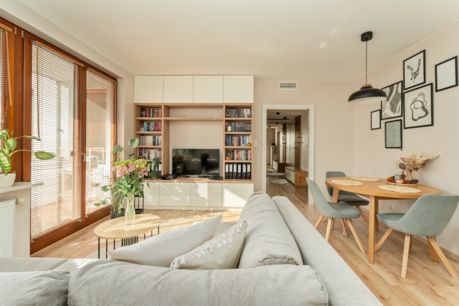 Warszawa, Mokotów Sielce, Bobrowiecka, Przytulne mieszkanie 3 pokojowe z klimatyzacją