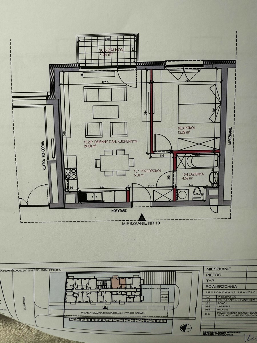 Warszawa, Mokotów, Bartycka, 2pokoje z tarasem i garażem Mokotów do wprowadzeni
