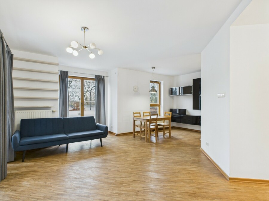 Warszawa, Mokotów Służew, Aleja Wyścigowa, Gotowe do wprowadzenia - Duży Balkon - Cicho