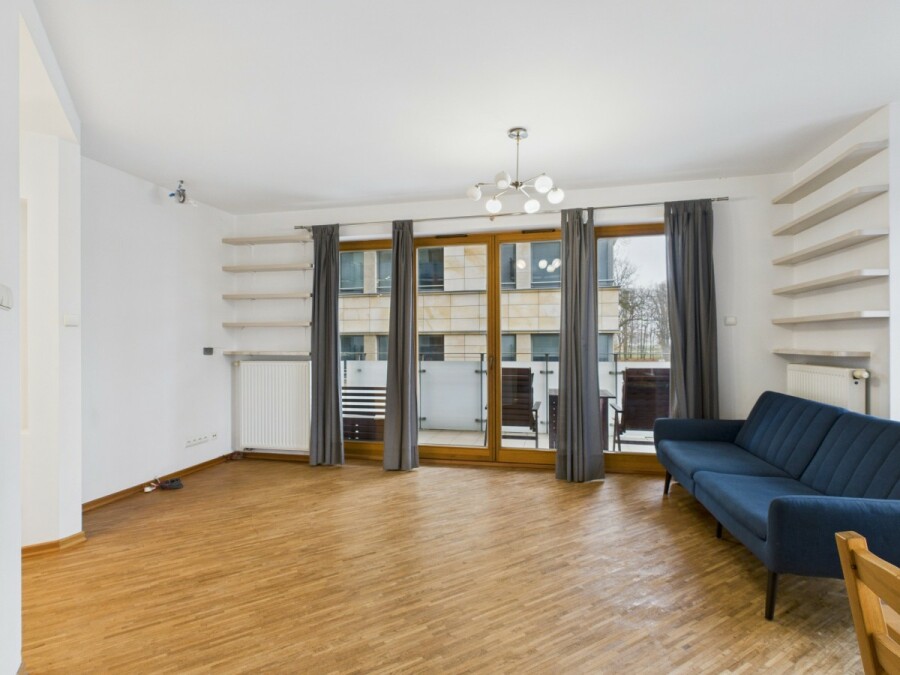 Warszawa, Mokotów Służew, Aleja Wyścigowa, Gotowe do wprowadzenia - Duży Balkon - Cicho