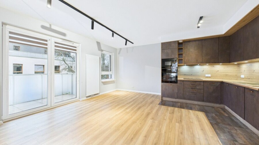 Warszawa, Mokotów, Santocka, Duży salon 40 m², 2 sypialnie, balkon, 2 x garaż