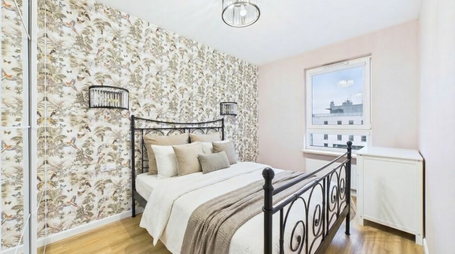 Warszawa, Mokotów, Santocka, Duży salon 40 m², 2 sypialnie, balkon, 2 x garaż