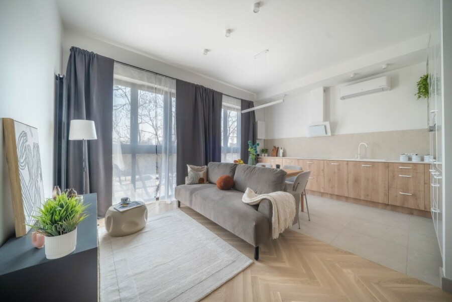 Warszawa, Mokotów Służew, Puławska, Po generalnym remoncie - 3 pokoje, 2 łazienki