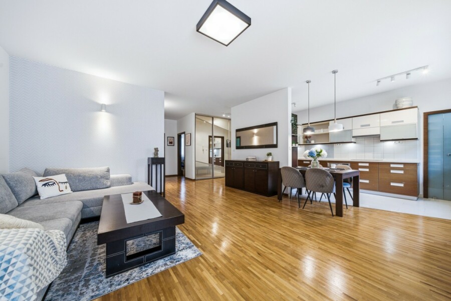 Warszawa, Mokotów, Karola Chodkiewicza, Komfortowe 3 pokoje | 90,95 m² | Eko Park