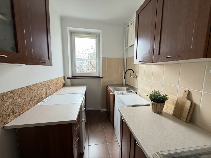 Warszawa, Mokotów, Wołoska, Kawalerka 25 m², Mokotów, oddzielna kuchnia