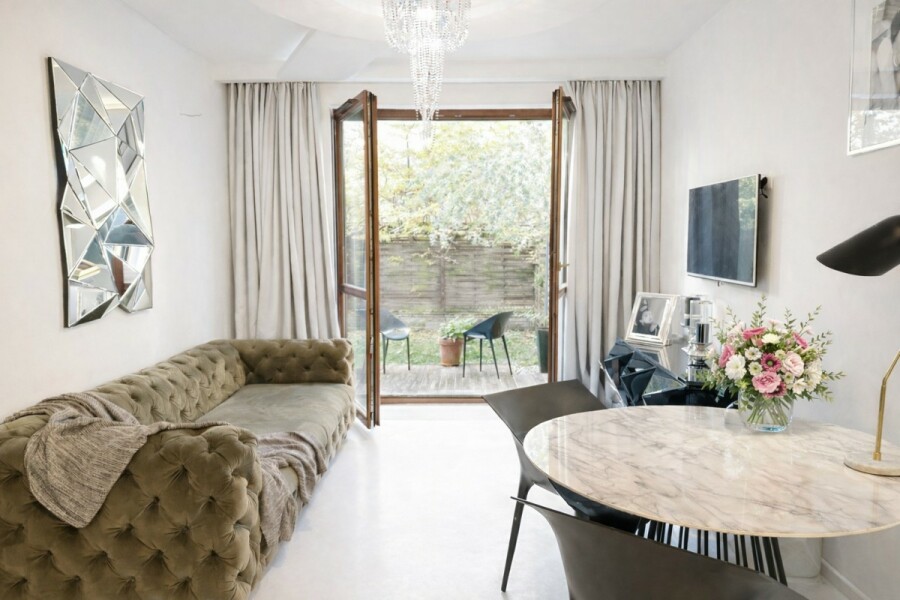 Warszawa, Wilanów, Sejmu Czteroletniego, Ogródek 36 m² | 2 pokoje | garaż | 2 Komórki lok.