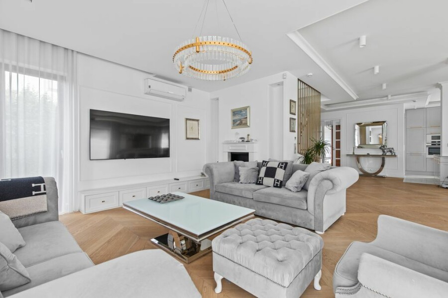 Warszawa, Wilanów, Komfortowa, Dom z basenem 290 m2 Wilanow 6 pokoi ogród garaż