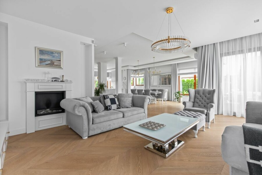 Warszawa, Wilanów, Komfortowa, Dom z basenem 290 m2 Wilanow 6 pokoi ogród garaż