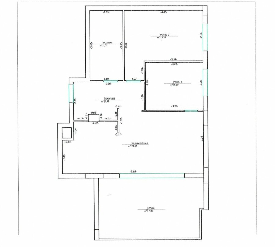 Warszawa, Białołęka, Książkowa, Komfortowe 3 pokojowe mieszkanie z dużym tarasem