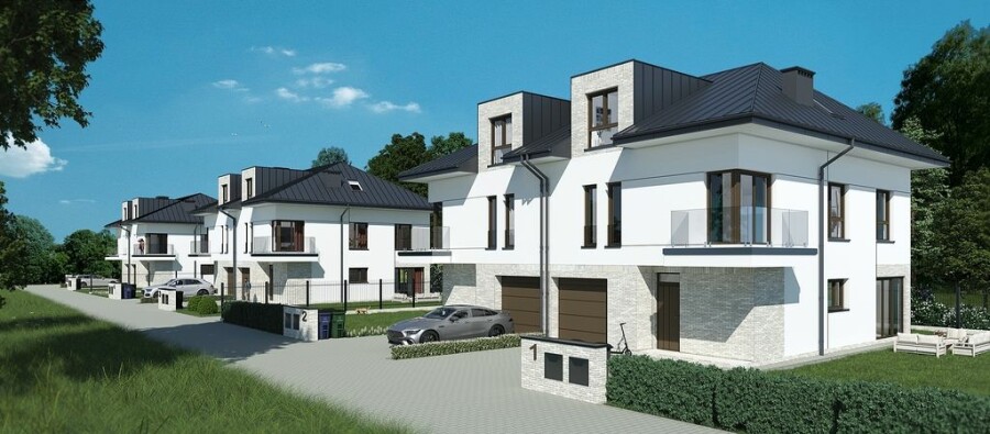 Warszawa, Bielany, DOM A-Nowa inwestycja na zielonych Młocinach