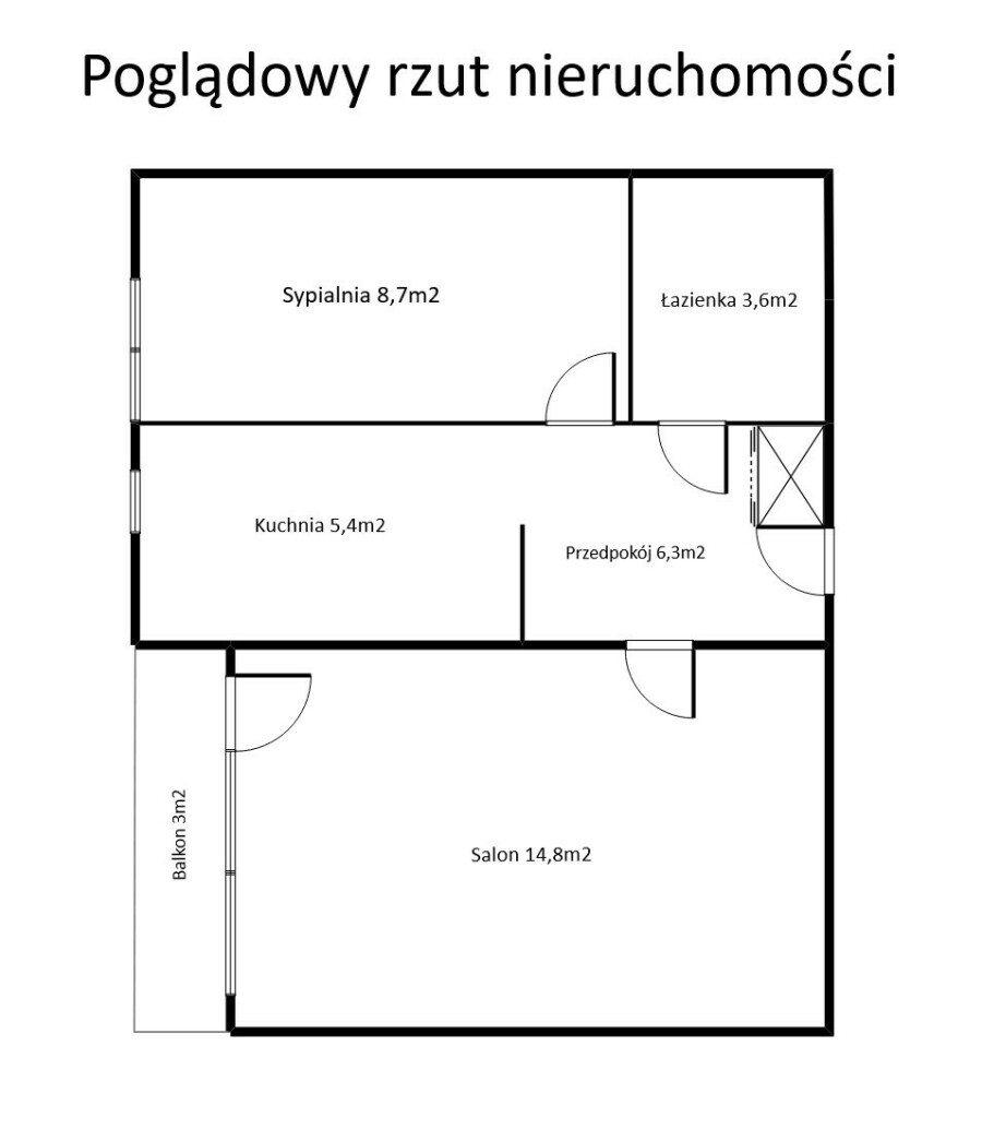 Warszawa, Praga-Północ, Wiosenna, Słoneczne 2 pokoje z balkonem i panoramą Pragi
