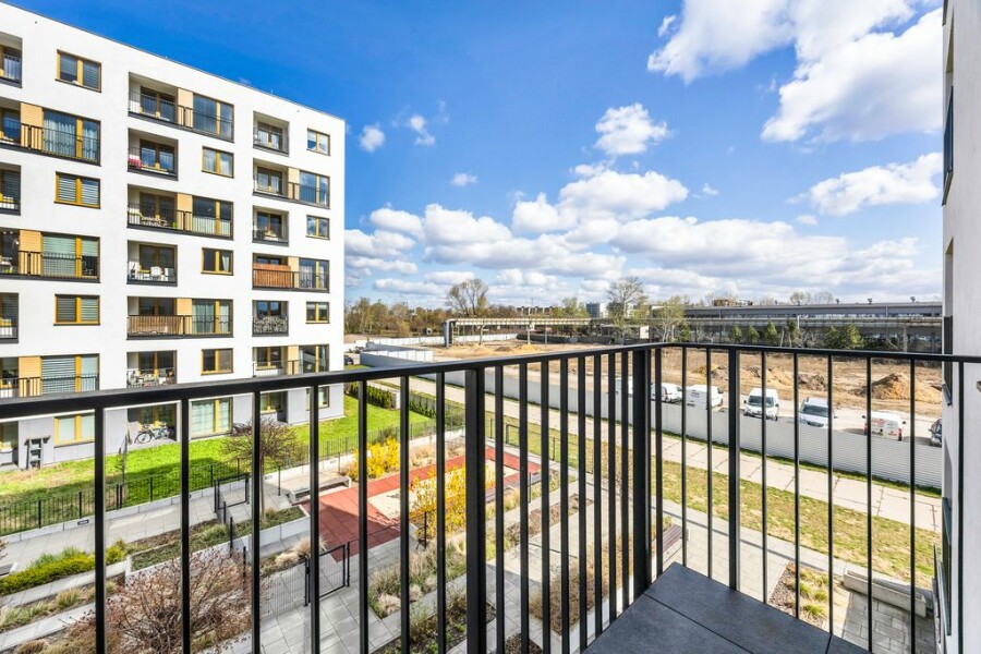 Warszawa, Praga-Północ Pelcowizna, Aleksandra Kotsisa, 2 balkony Nowoczesne Słoneczne