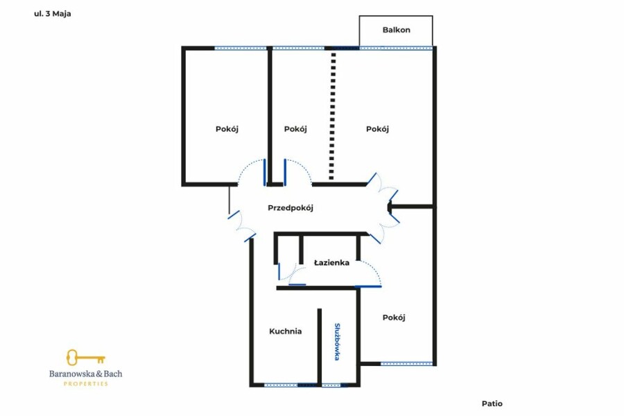 Warszawa, Śródmieście, 3 Maja, Mieszkanie na sprzedaż