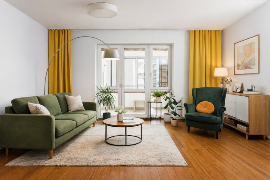 Warszawa, Wola, Józefa Bema, 3 pokoje | Cieche | Kameralna uliczka