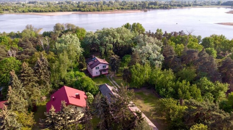 powiat nowodworski, Wólka Smoszewska, Dom z prywatnym brzegiem Wisły*35 km do W-wy