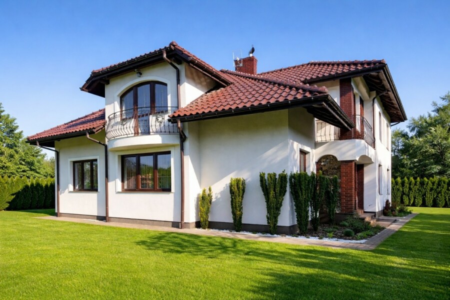 powiat legionowski, Zegrze, Niezwykły, nowy dom nad Zegrzem