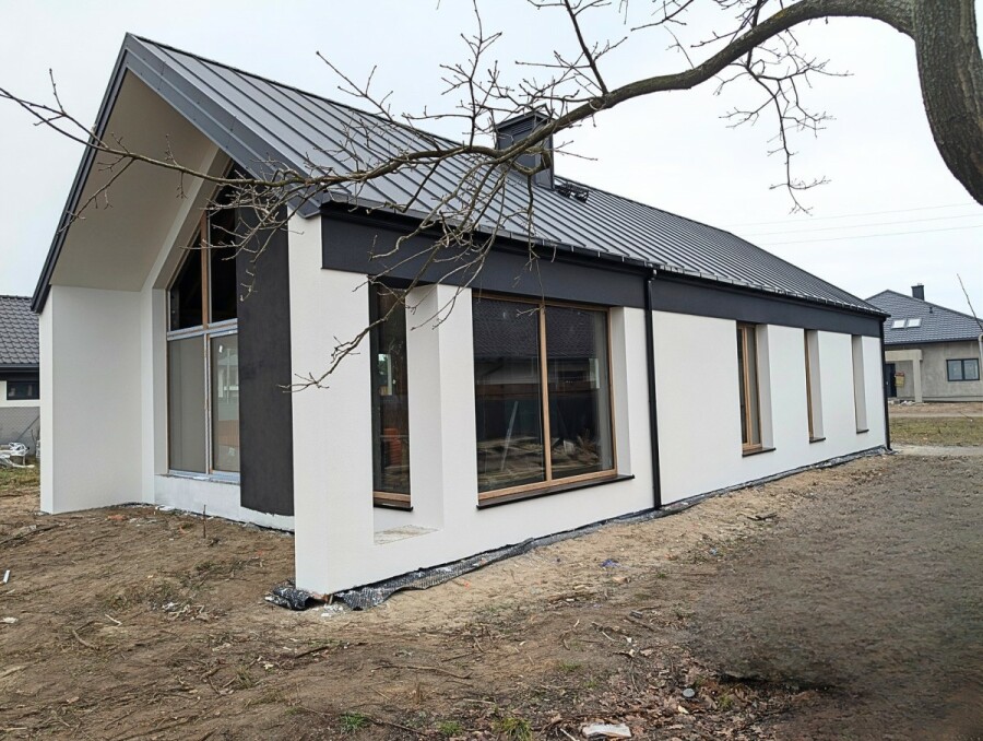 powiat wołomiński, Sitki, Piaskowa, Nowoczesny dom jednorodzinny – Klembów, Sitki