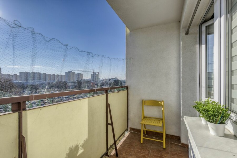Warszawa, Praga-Południe, Jarocińska, Kawalerka 33,4 m² z balkonem, pod inwestycję