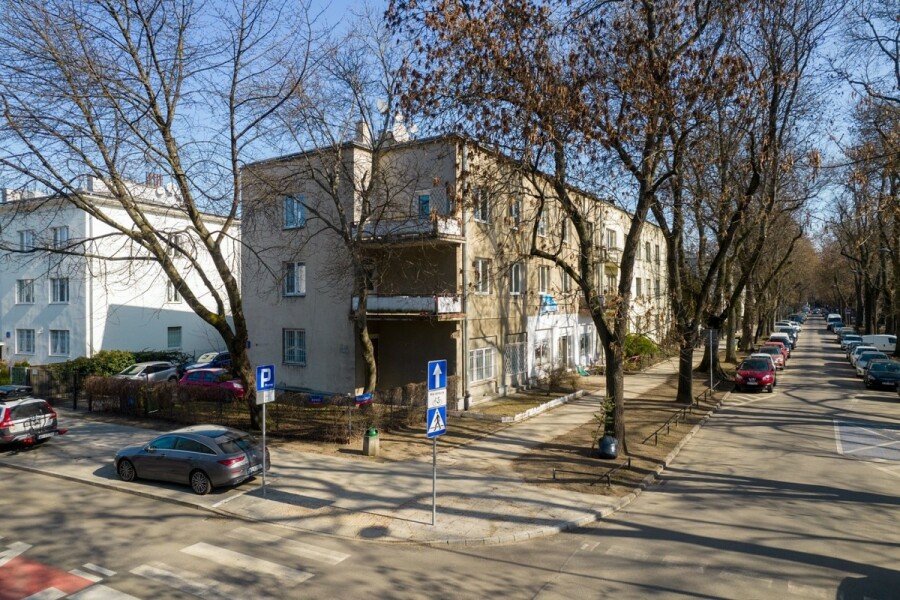 Warszawa, Praga-Południe Saska Kępa, Walecznych, Dwupokojowe 44 m² w kamienicy na Saskiej Kępie