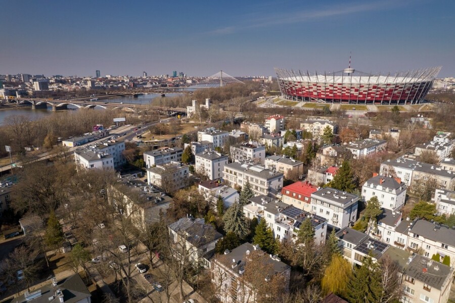 Warszawa, Praga-Południe Saska Kępa, Walecznych, Dwupokojowe 44 m² w kamienicy na Saskiej Kępie