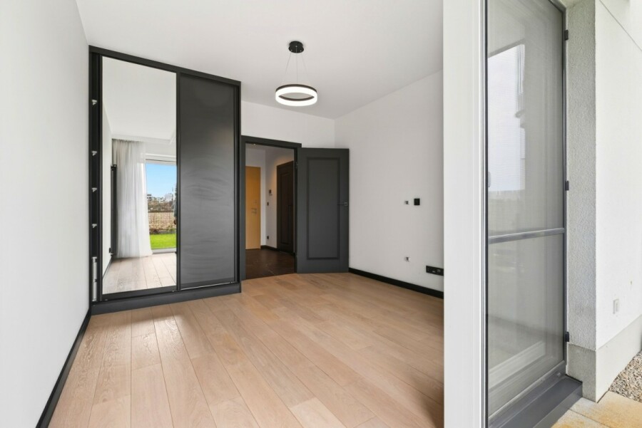 Warszawa, Bemowo Chrzanów, Batalionów Chłopskich, Designerskie mieszkanie 86 m² z ogrodem 135 m²