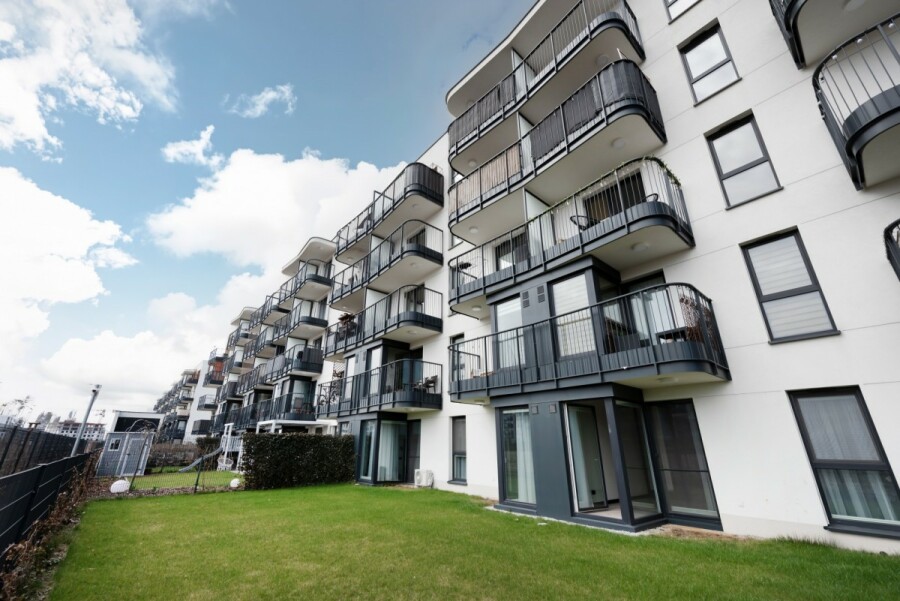Warszawa, Bemowo Chrzanów, Batalionów Chłopskich, Designerskie mieszkanie 86 m² z ogrodem 135 m²