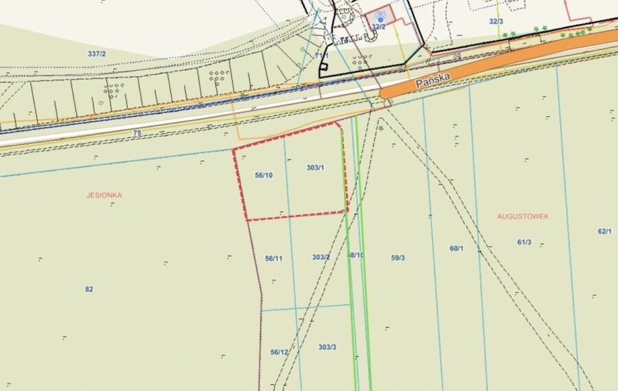 powiat nowodworski, Czosnów, Pańska, Działka na sprzedaż
