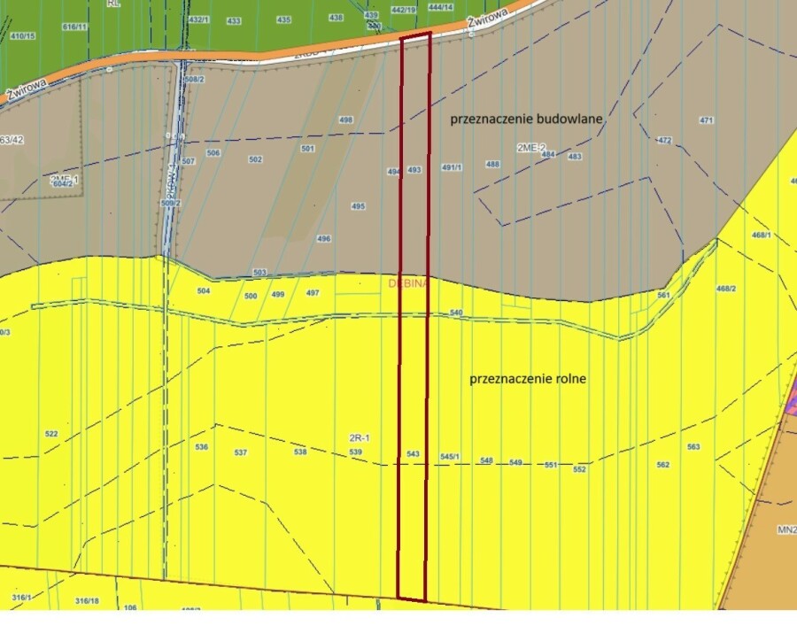 powiat nowodworski, Czosnów, Żwirowa, Działka budowlana+ działka rolna | MPZP | 12763m2