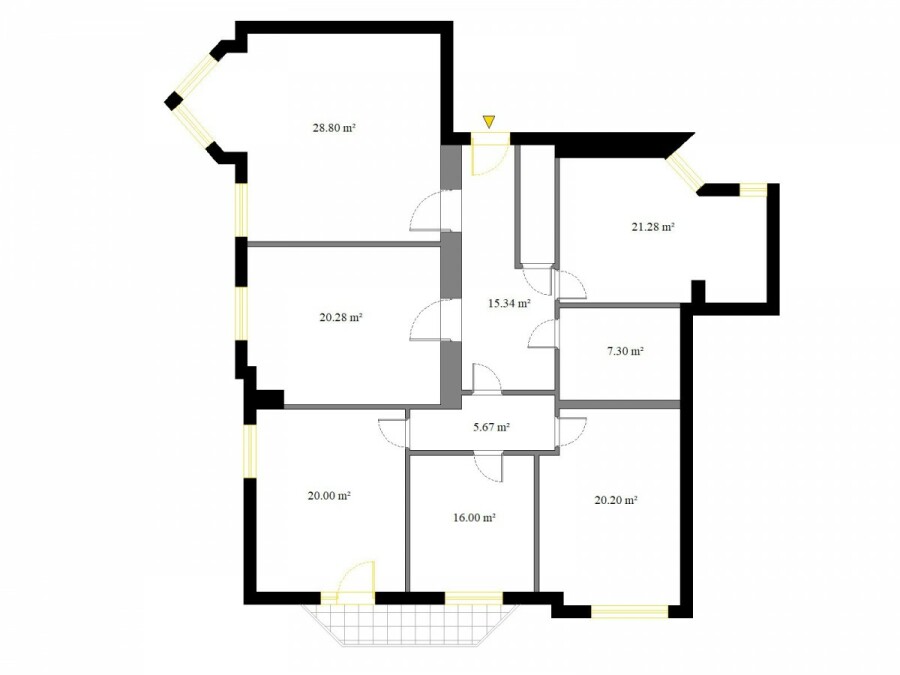 Warszawa, Ochota, Grójecka, Przestronne 5-pokojowe mieszkanie 146,84 m² Ochota