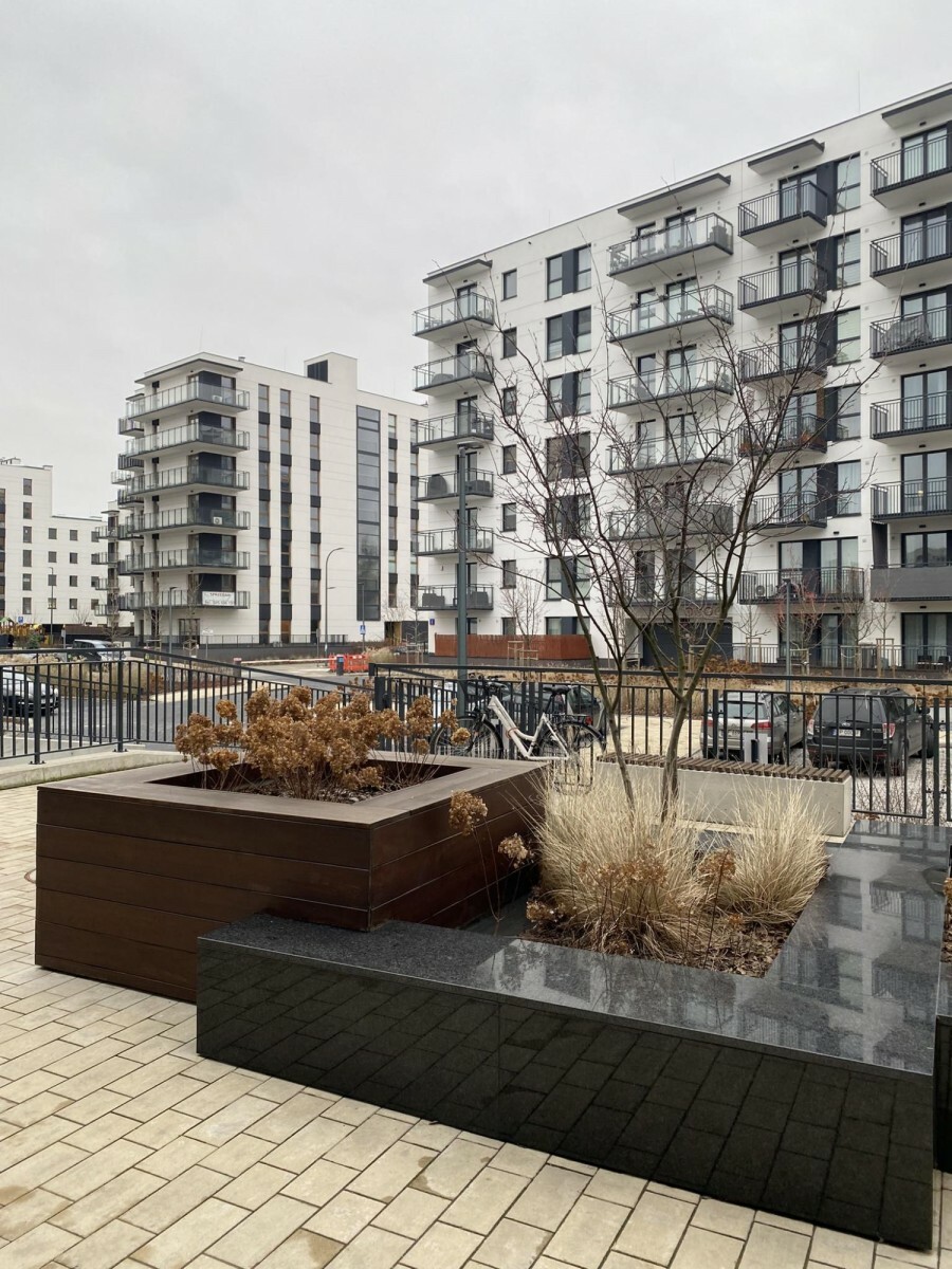 Warszawa, Ochota, Szybka, Elegancki apartament 54 m² z klimatyzacją | garaż