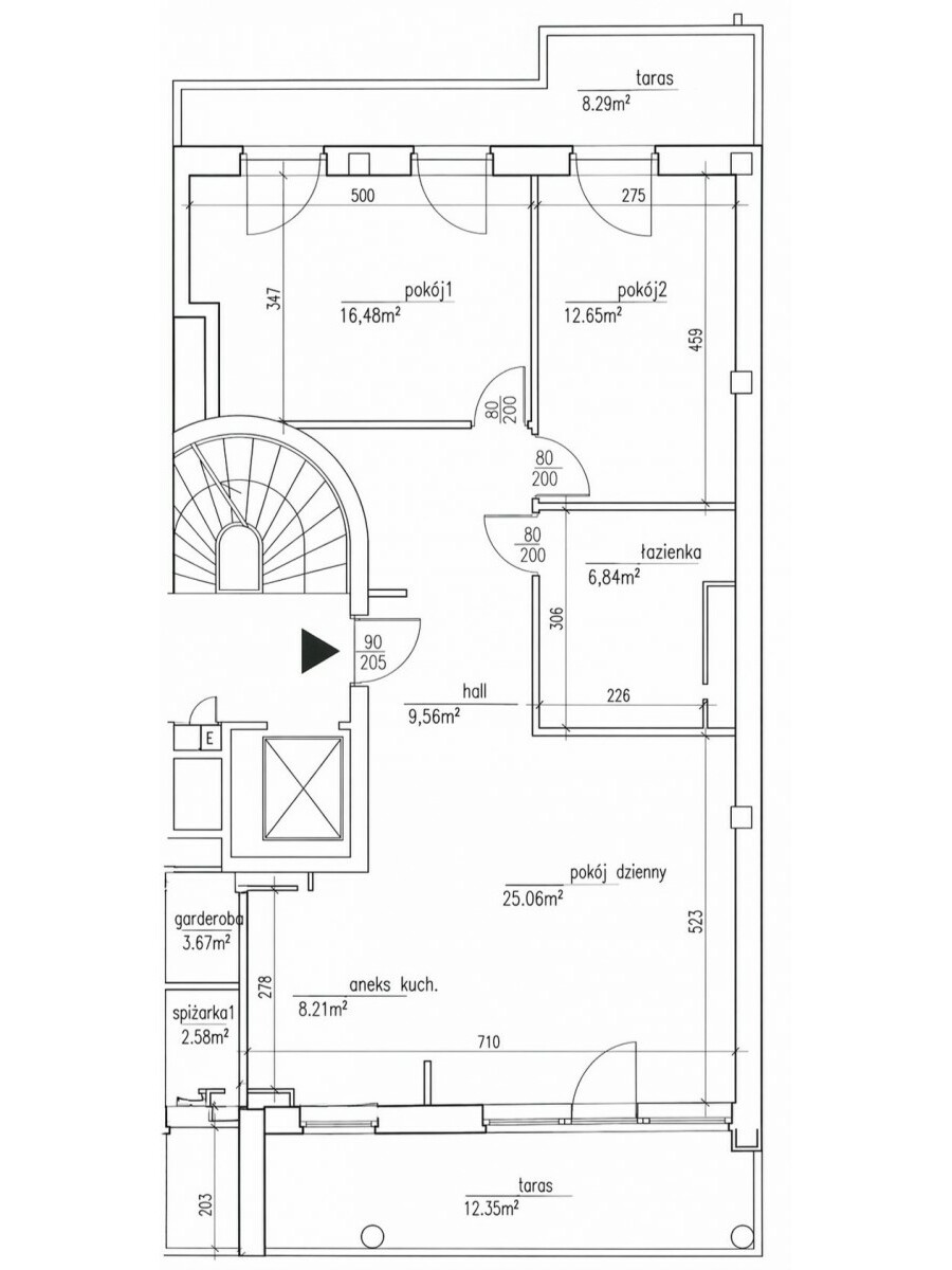Warszawa, Ochota Szczęśliwice, Włodarzewska, SZCZĘŚLIWICE | 78,8 m² | 3 POKOJE | 2 BALKONY