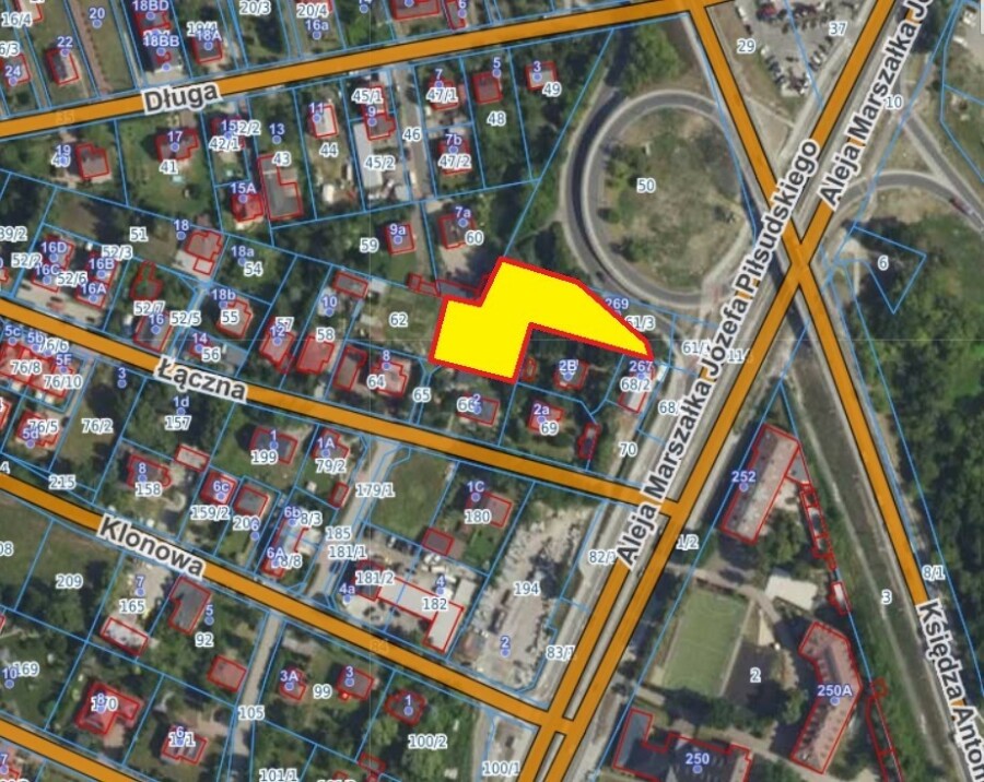Marki, Struga, Aleja Marszałka Józefa Piłsudskiego, Działka pod MPZP z dużym potencjałem