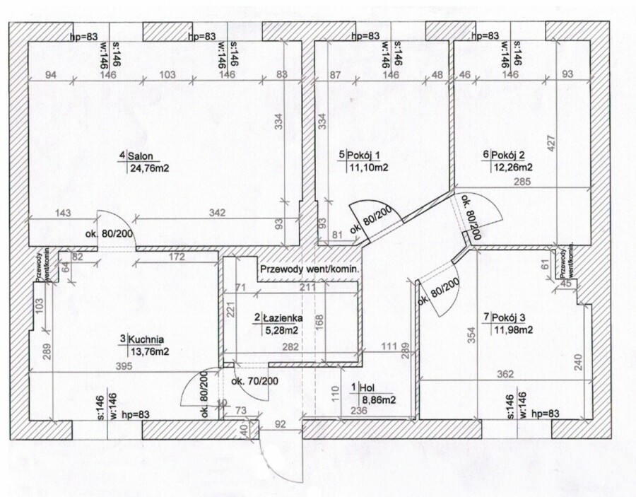 powiat wołomiński, Marki, Miedziana, 4 pokoje | 88 m² | ciche mieszkanie Marki
