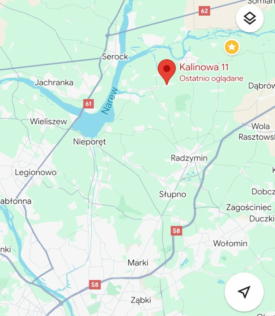 powiat wołomiński, Nowe Załubice, Kalinowa, działka budowlana z oczkiem wodnym i altankami