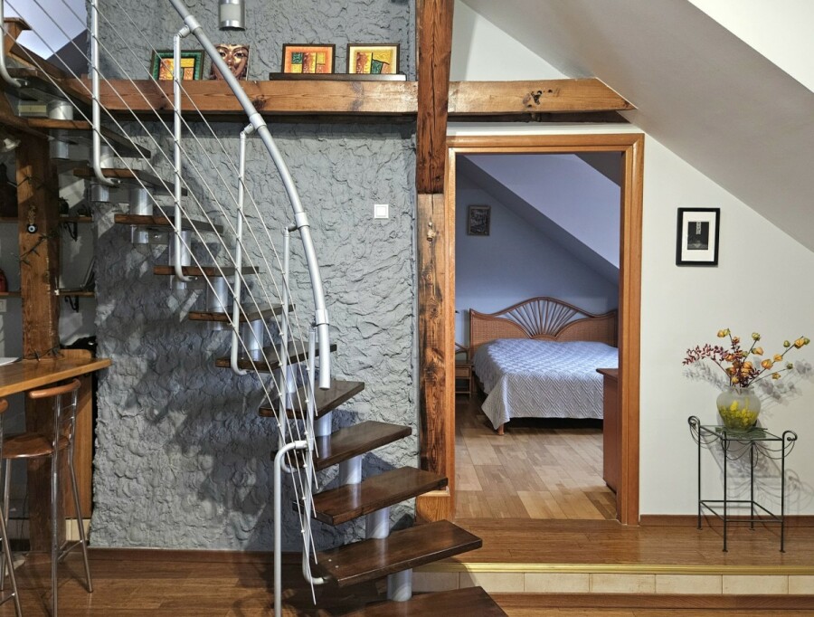 Warszawa, Mokotów, Chełmska, Unikalny, dwupoziomowy apartament na Mokotowie