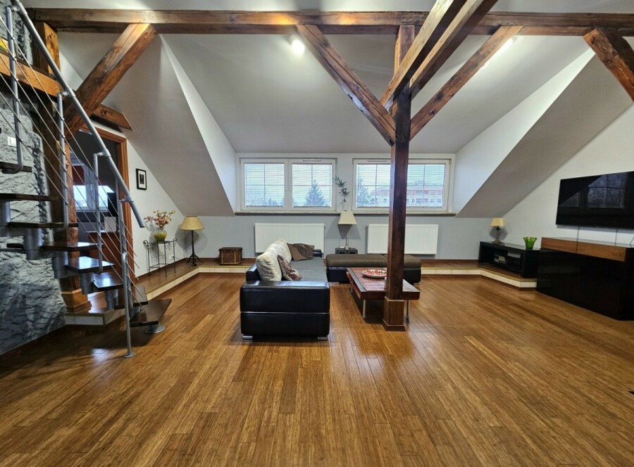 Warszawa, Mokotów, Chełmska, Unikalny, dwupoziomowy apartament na Mokotowie