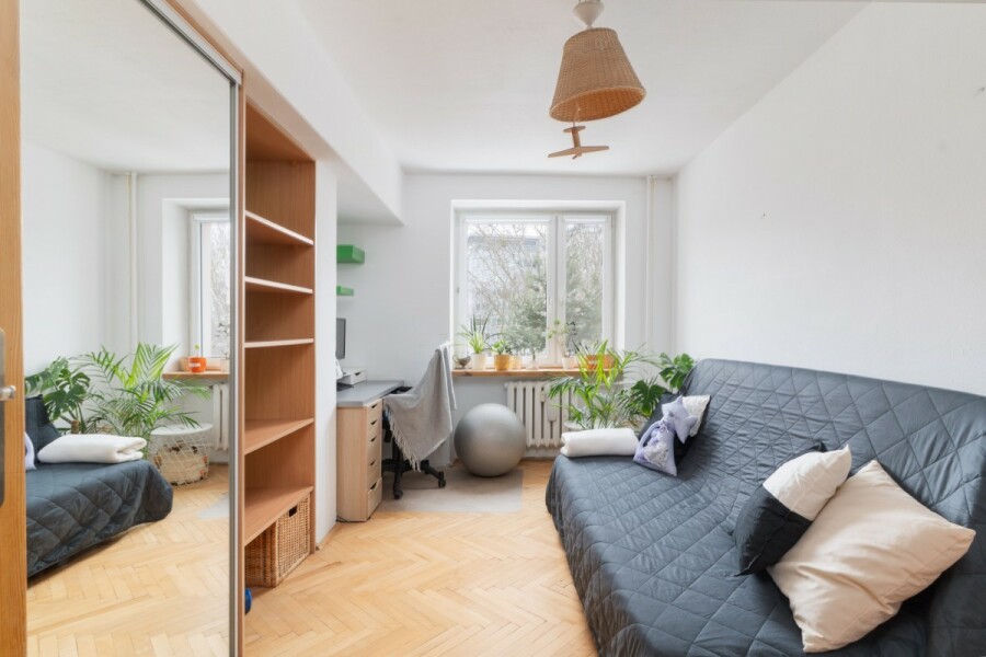 Warszawa, Mokotów Sielce, Czerniakowska, Mieszkanie 4 pok. | Sielce | loggia