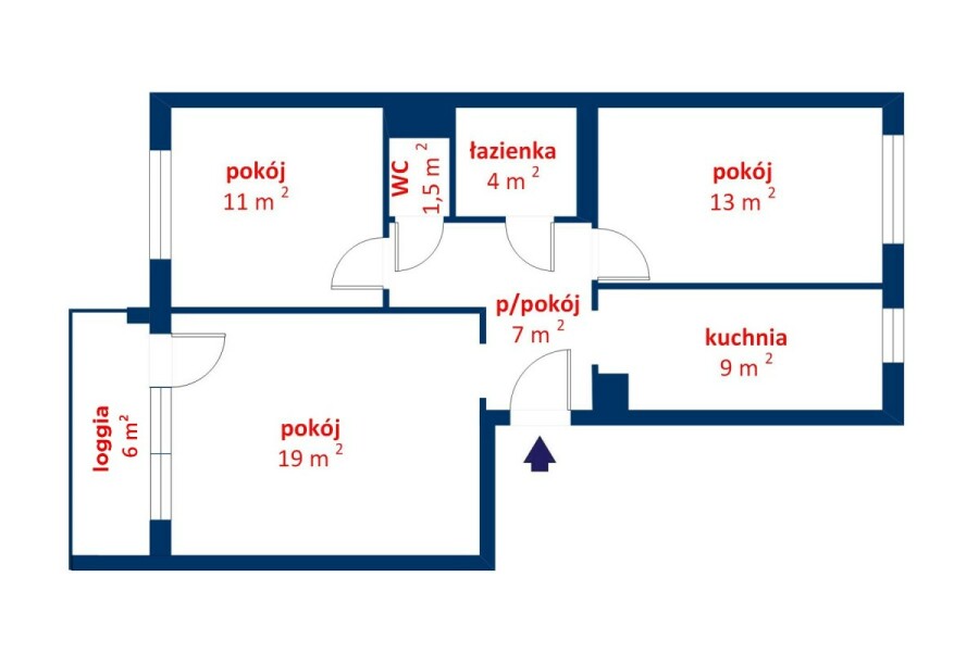 Warszawa, Mokotów, Kazimierza Kuratowskiego, Przestronne 3 pokoje z parkingiem | Mokotów Stegny