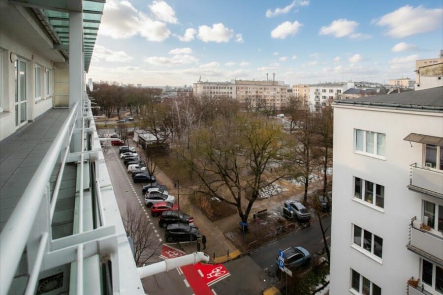 Warszawa, Mokotów, Różana, Lokal biurowy, balkon, Mokotów, Różana
