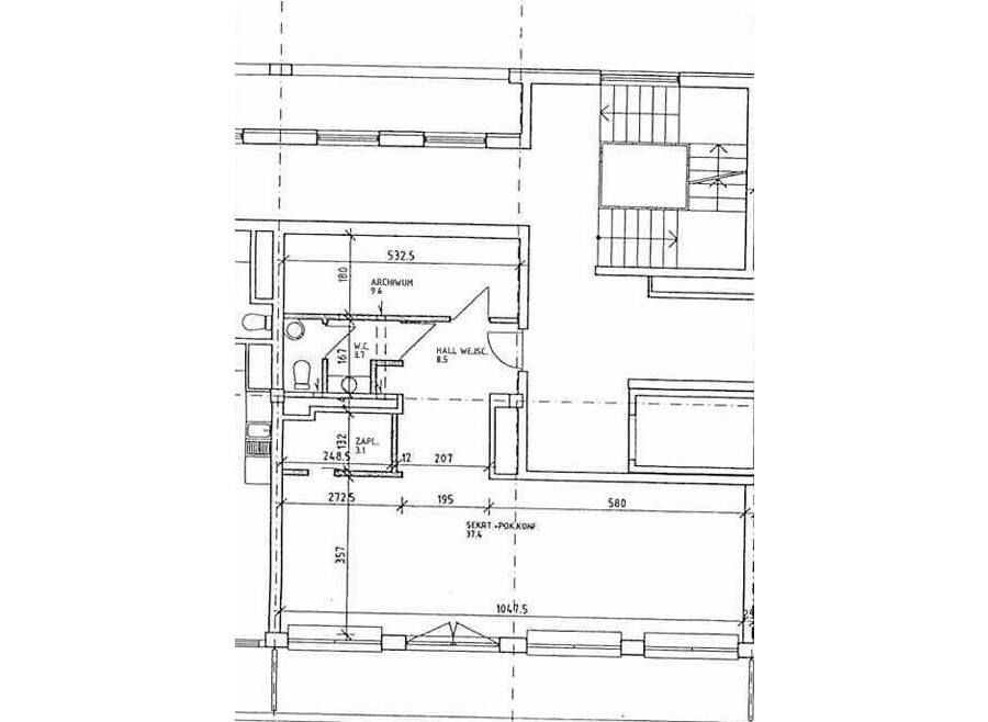 Warszawa, Mokotów, Różana, Lokal biurowy, balkon, Mokotów, Różana