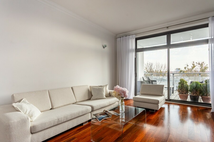 Warszawa, Mokotów, Podchorążych, Słoneczny apartament z tarasem przy Łazienkach