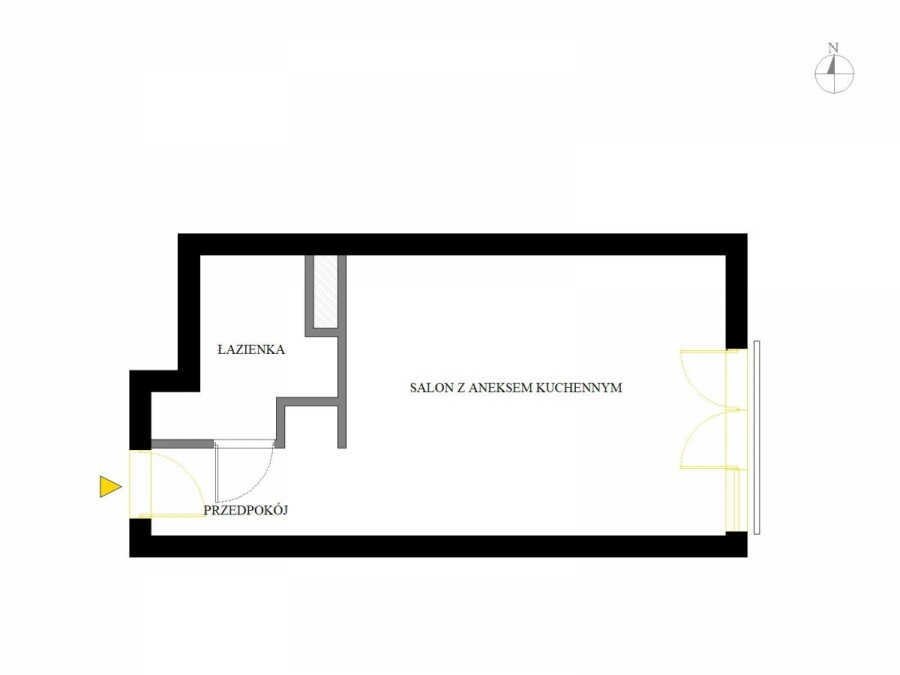 powiat Warszawa, Warszawa, Domaniewska, Mokotów | 33,67 m² gotowe do wprowadzenia się