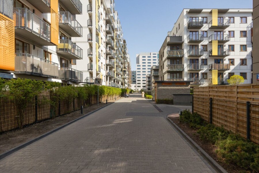 Warszawa, Mokotów, Cybernetyki, Ostatnie piętro Taras i balkon 2 msc garażowe