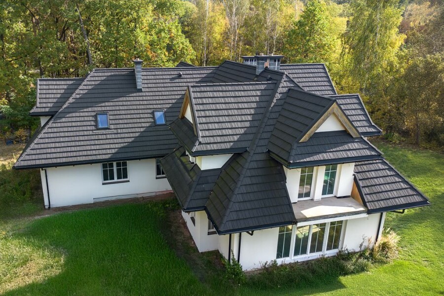 Warszawa, Wawer Radość, Rezydencja 375 m2 wśród sosen – Wawer, dzi. 2500