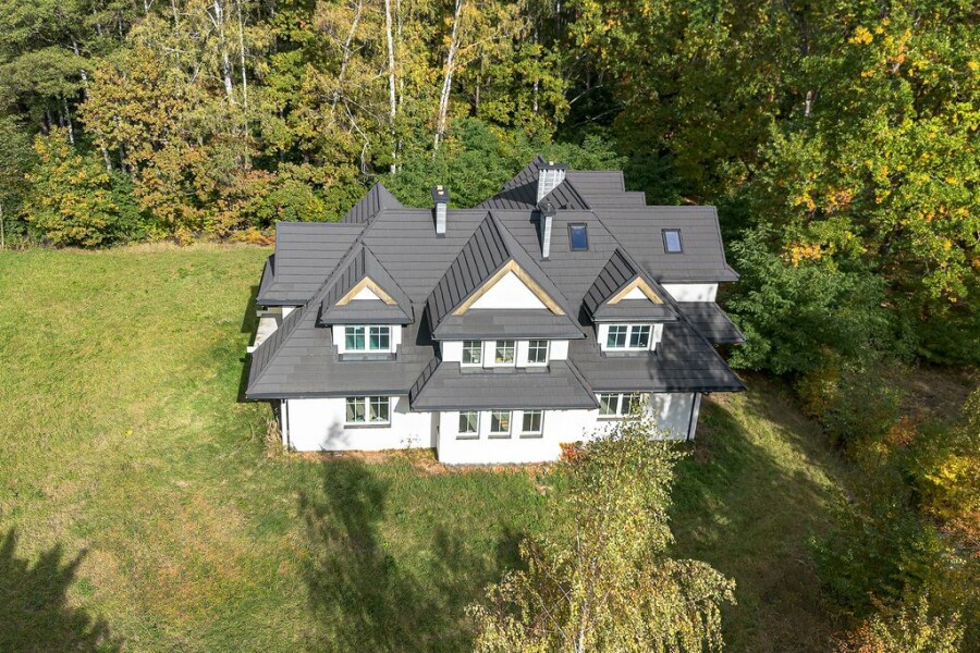 Warszawa, Wawer Radość, Podmokła, Rezydencja 375 m2 wśród sosen – Wawer, dzi. 2500