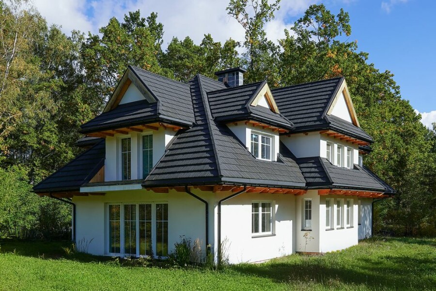 Warszawa, Wawer Radość, Podmokła, Rezydencja 375 m2 wśród sosen – Wawer, dzi. 2500