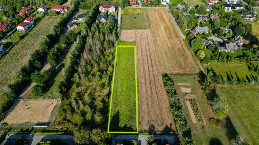 Warszawa, Wilanów Powsin, Dobrodzieja, MPZP | 2400m2 | media| Wilanów - Powsin