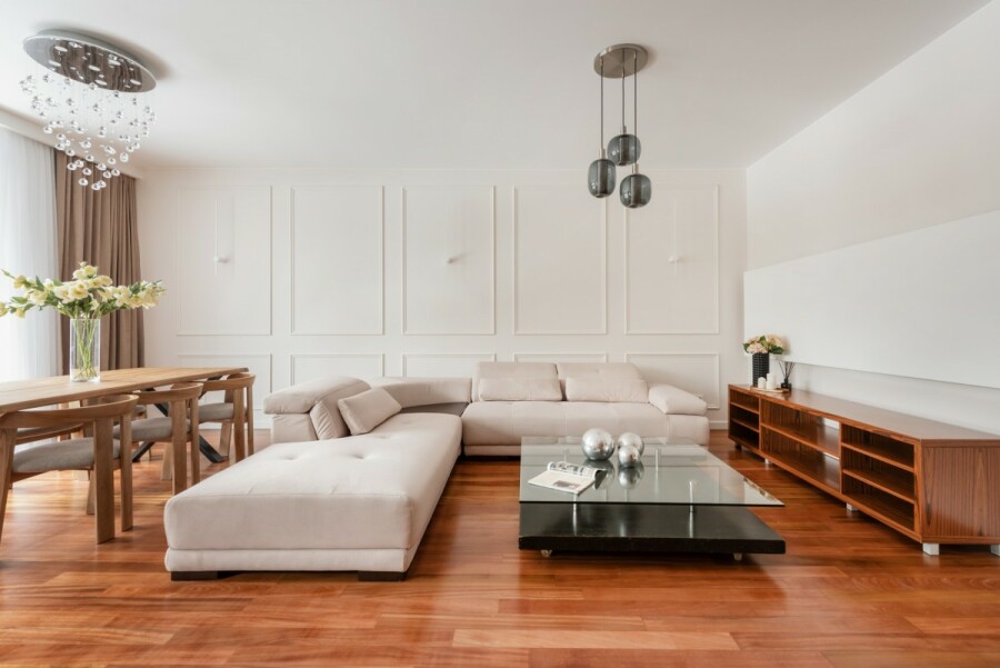 Warszawa, Wilanów, Sarmacka, Apartament 3 pokoje 92 m² + ogródek 9 m² + garaż